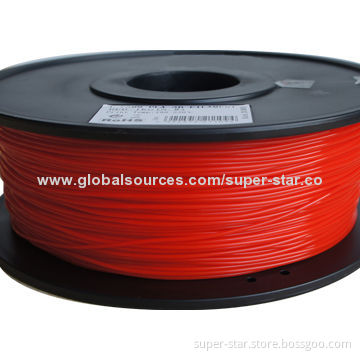 ABS 3D Filament with 24 Colors Available and 1.75/3.00mm Diameter
